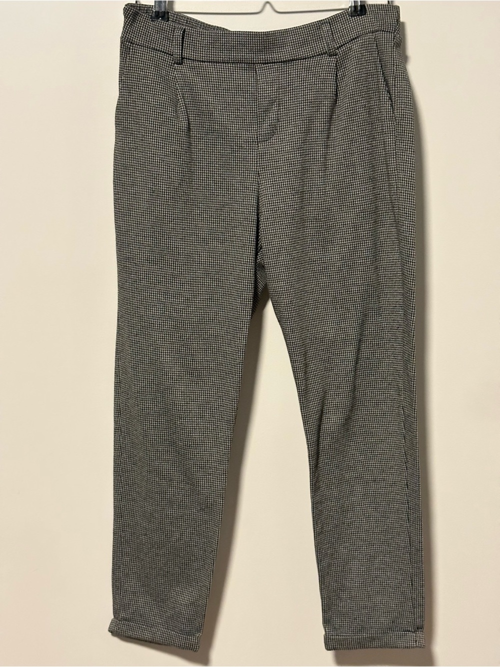 Classic Houndstooth Knit Pants